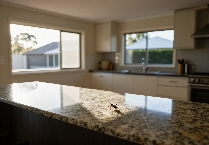 No ants in sight after treatment in Tregear