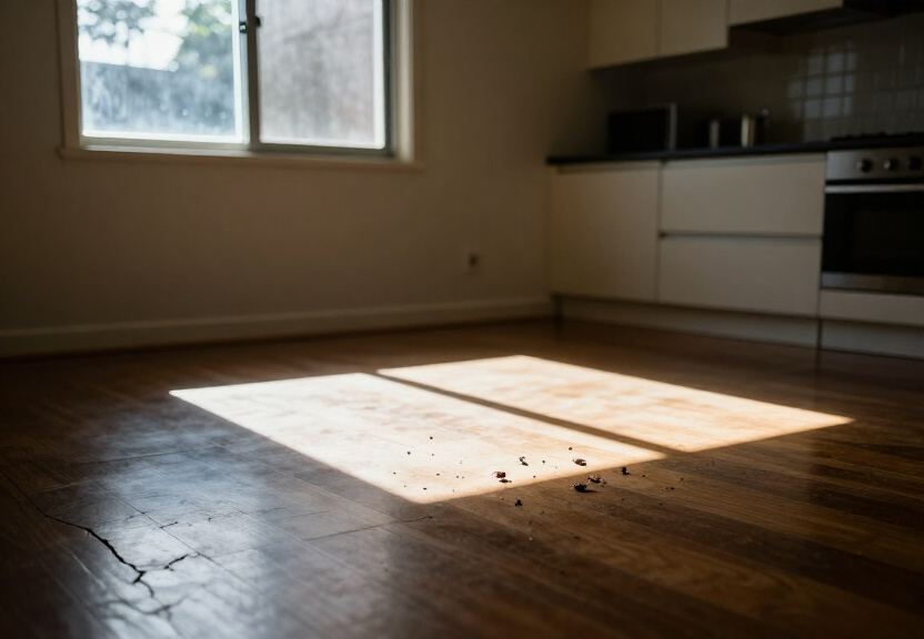 Ant trail in a Tregear home before treatment